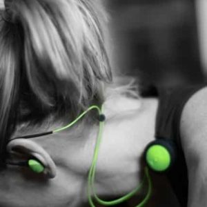Høretelefoner Bluetooth Sportpods Race, Boompods Green